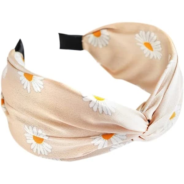 2 stk Damehårbånd Boho Pannebånd med Knute Hårskjerf H[CO]
