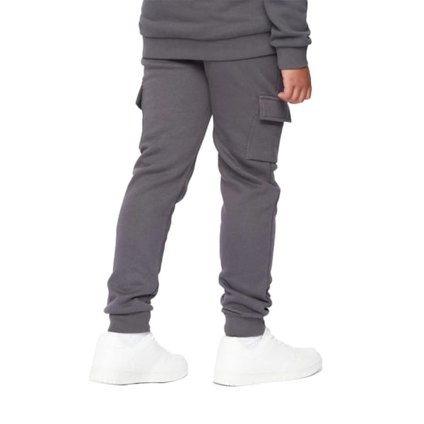 Kings Will Dream Quinn Joggingbyxor för Pojkar 11-12 År Asfalt Asphalt/Blå/Vit 11-12 År