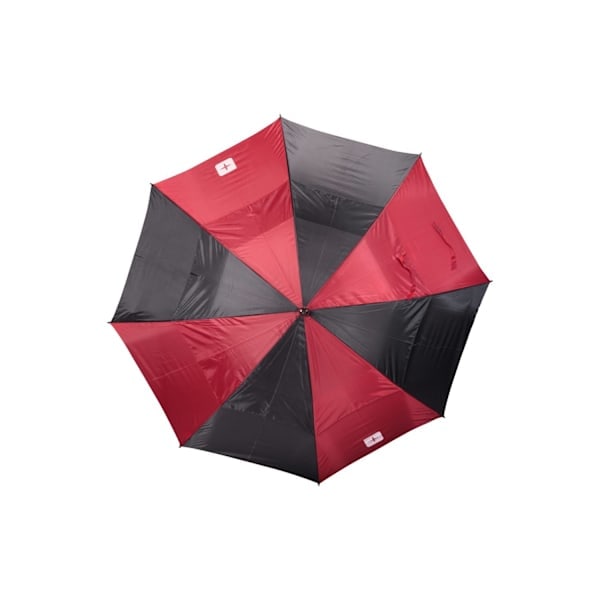 Mountain Warehouse Stribet Golfparaply Størrelse One Sort/Rød Black/Red One Size