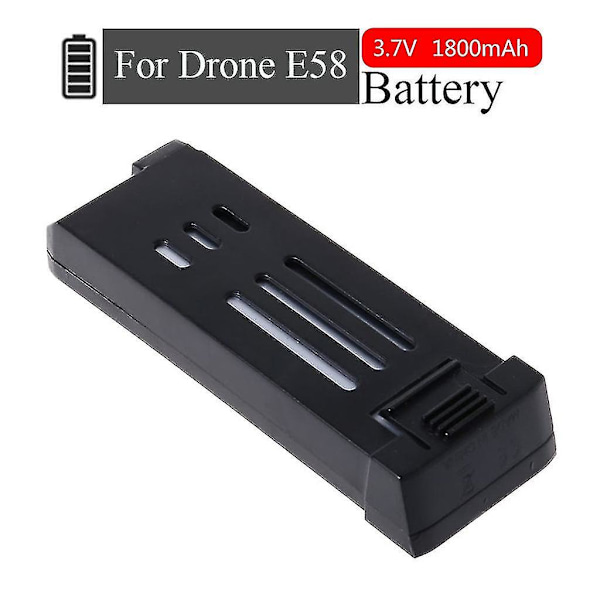 3.7v 1200mah 1800mah 850mah Litium-akku E58 kauko-ohjattava drone-antenni varaosat