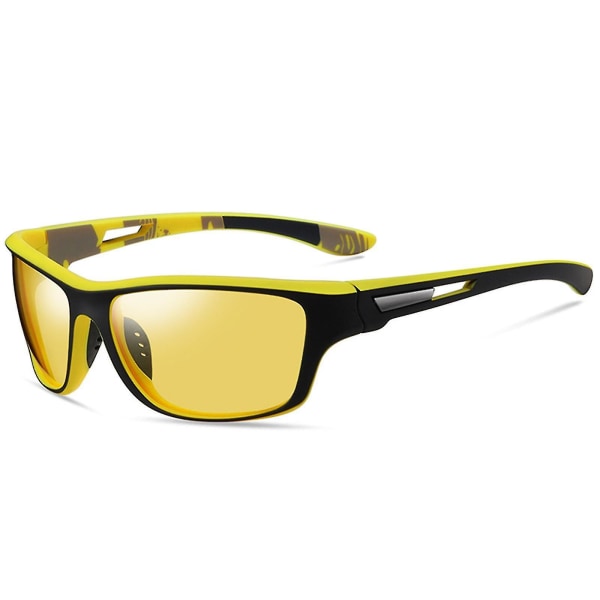 Polariserade sportsolglasögon för män Fiske Cykling Baseball Löpning och körning Uv390 skydd,polariserade sportsolglasögon med case
