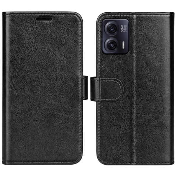 Motorola Moto G73 5G Etui Crazy Horse Læder Sort
