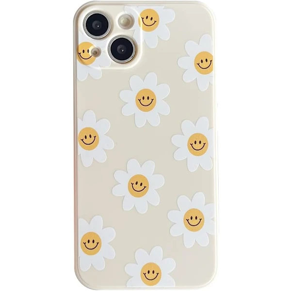 Solrosleende Søtt Blomsterdeksel til Apple iPhone 12 Glatt[CO]