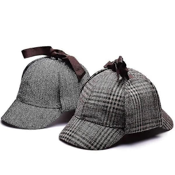 1 stk. Sherlock Holmes Detektiv Baskerhatt Unisex Cosplay Tilbehør