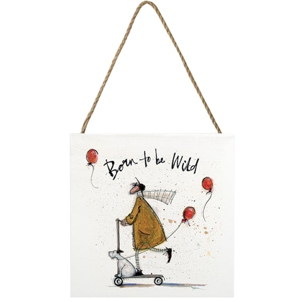 Sam Toft Born To Be Wild Treskilt Én Størrelse Hvit/Sennepsgul Y White/Mustard Yellow/Red One Size