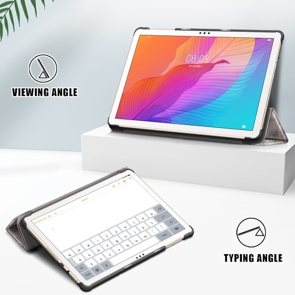 Huawei MatePad T 10 / T 10s - Tri-Fold Fodral - Eiffeltårnet
