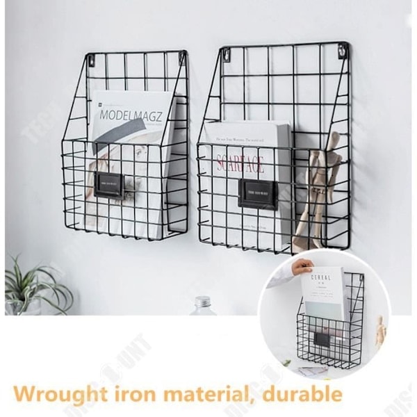 TD® Väggmonterad Brevlåda Dekoration Ekologisk Inredningsmöbel Present Enkel Installation Resistent Ljus Förvaringsmöbel