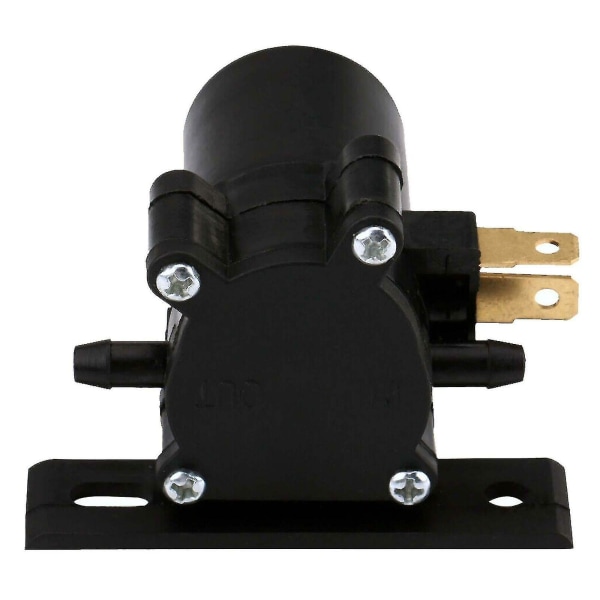 1 st vindrutetorkarmotorpump, 12v universell vindrutetorkarpump (svart)