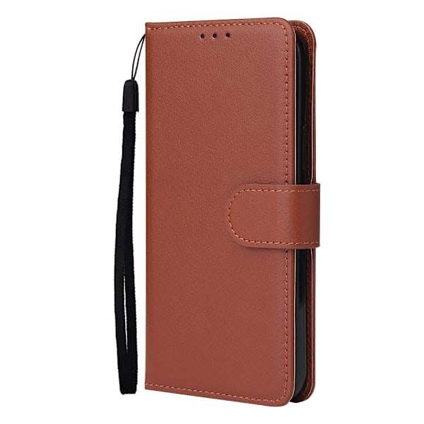 iPhone 12 Pro Max - Solid Lær Etui - Brun Brown Brun