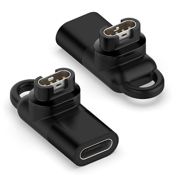 Garmin Ladeadapter 90 Graders Vinkel Sort