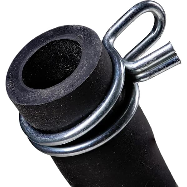 Dubbelfjäder-trådslangklämma, 50 st 304 stål 10 mm[CO]