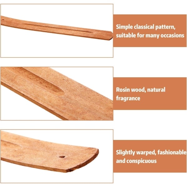 5 kpl Suitsuketeline Suitsukepoltin Tuhkakuppi, 23 cm pitkä (Keltainen Ruskea)