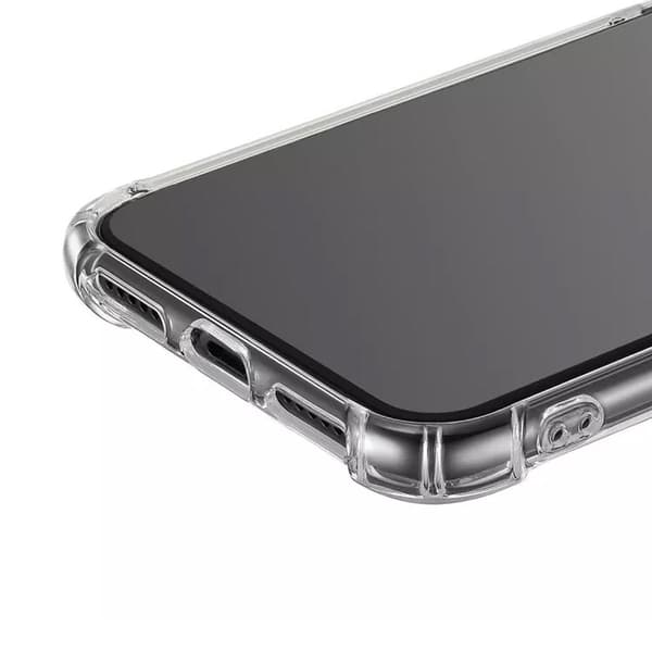 Iskunkestävä puhelinkotelo iPhone XR - Läpinäkyvä Transparent transparent