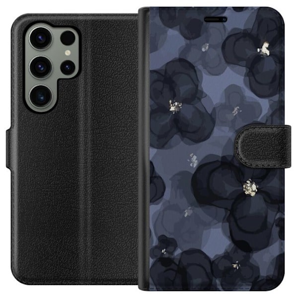 Samsung Galaxy S23 Ultra Wallet Case Flower Field
