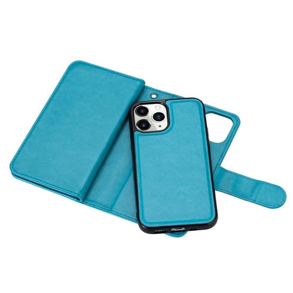 iPhone 12 Mini - Stilrent 9-Kort Pungcover Svart