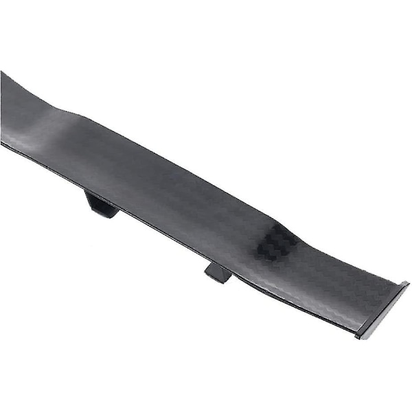 Universal bil mini spoiler vinge ABS material spoiler vinge svans exteriör dekoration (svart)