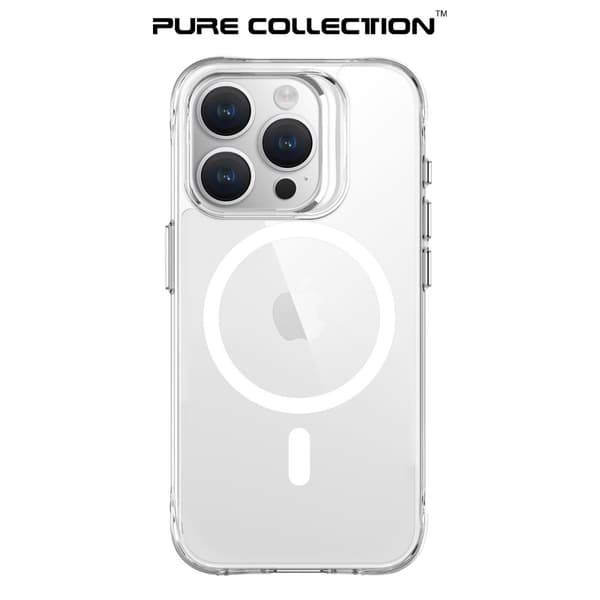 iPhone 16 Pro Cover MagSafe Transparent 34