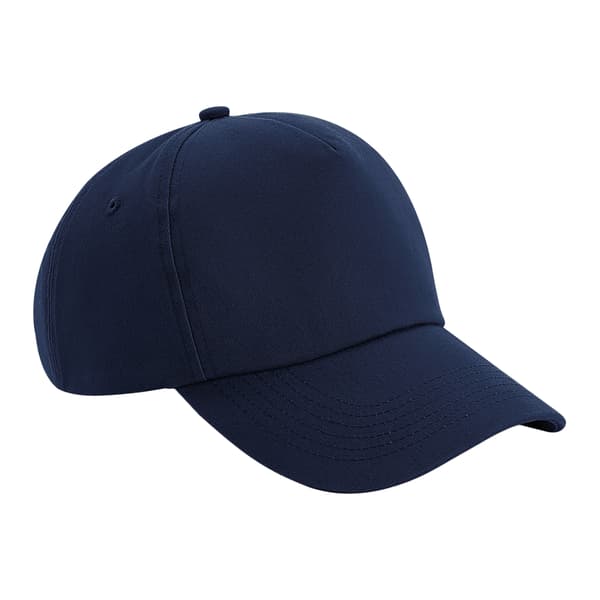Beechfield Authentic 5-Panel Caps One Size Fransk Marineblå French Navy