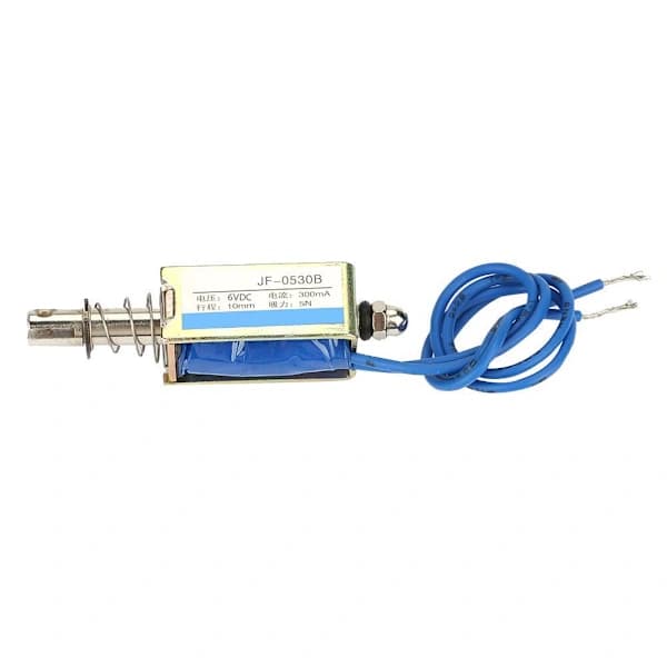 6V 12V 24V DC Elektromagnet 5N Dragkraft 10mm Slaglängd[co]
