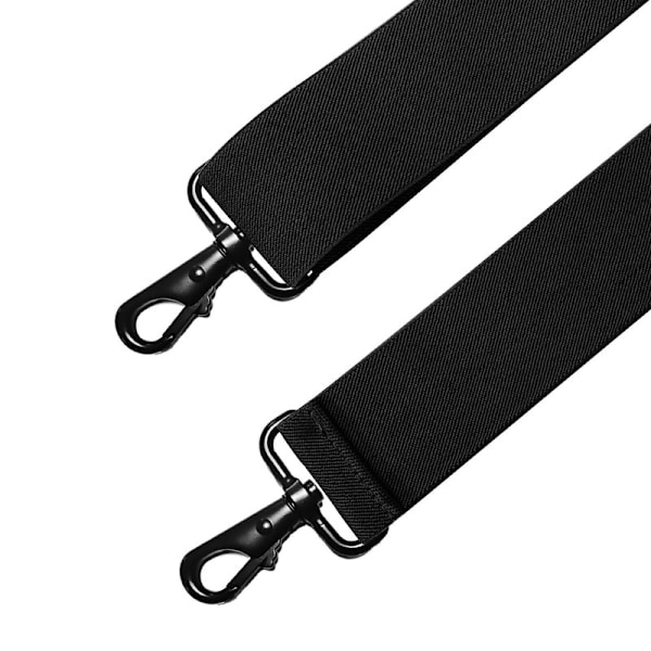 X-formade hängslen för män, justerbara elastiska 5 cm breda hängslen, militärgrön