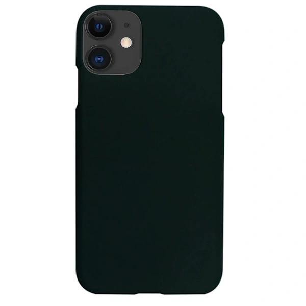 iPhone 12 Mini - Leman Silikone Cover Sort[co]