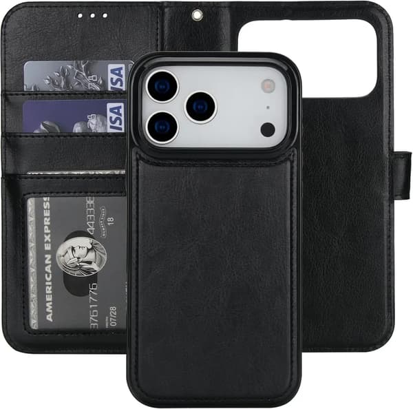 Magnetisk pung-etui iPhone 17 Pro – med kortpladser & RFID-beskyttelse