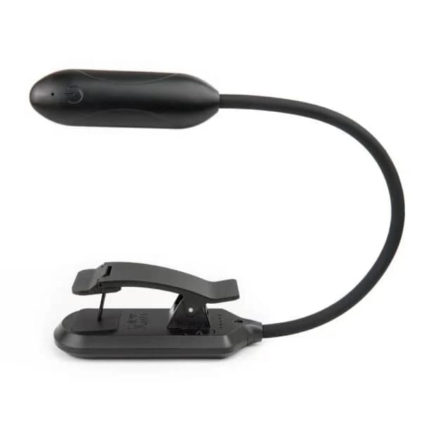 Boklampe med 3 lysfarger og dimmer / Oppladbar leselampe[CO]
