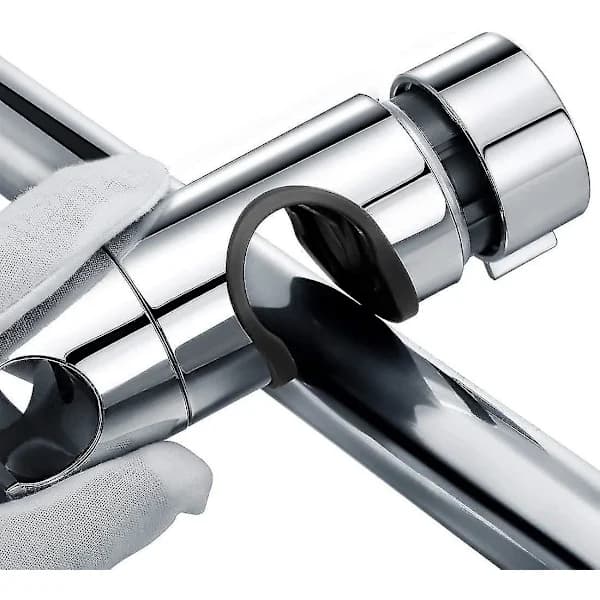 Utskiftbar Håndholdt Dusjhodeholder, Dusjhodeholder, 18-25mm Diameter Justerbar, Krom Abs (sølv)[CO]