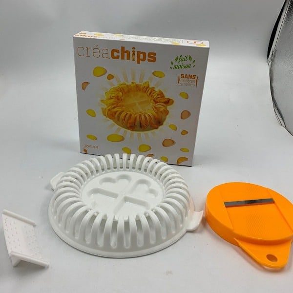 Ekonomisk vågskärare, potatisskalare i rostfritt stål, vågskärare för potatischips (vågskärare set) (chipstillverkare mikrovågsugn)