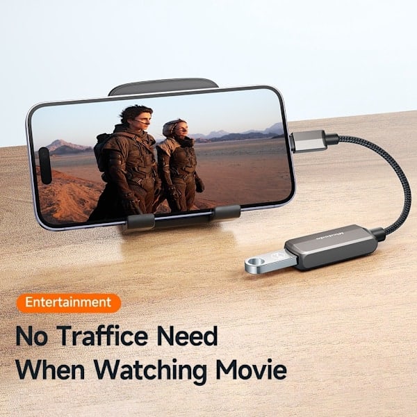 Mcdodo 2.4A 2in1 Lightning - USB-A 3.0/Lightning Hona -sovitin