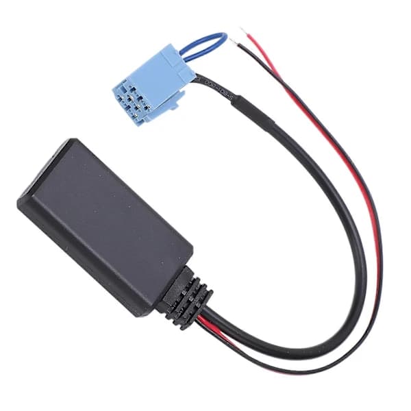 Bil Bluetooth AUX-indgangsmodul 8Pin MINI ISO Trådløs Erstatning for Smart Fortwo 450 Radio[co]