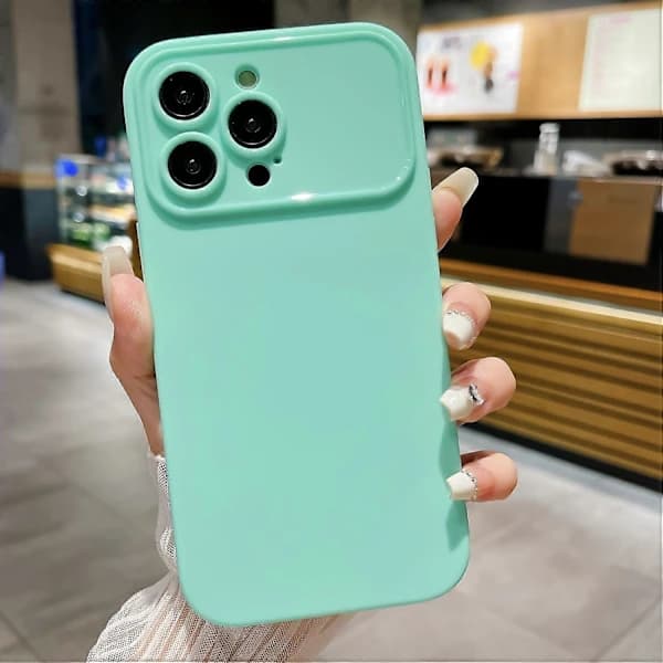 Mat TPU-skal til iPhone 15 Pro Max, ridsefast, stødabsorberende mobilskal[co]