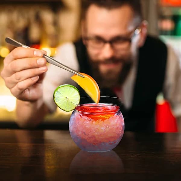 2 stk. Martini Glass Rund Base Cocktail Glass Kopp For Fest 260ml[CO]