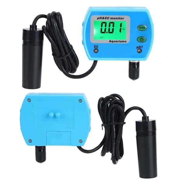 Ph EC-tester vandkvalitetsmåler til akvarium swimmingpool EU 230-240V[co]