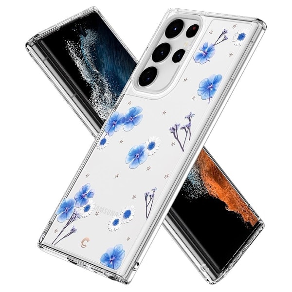Spigen Cyrill Samsung Galaxy S22 Ultra Skal Blå Vår
