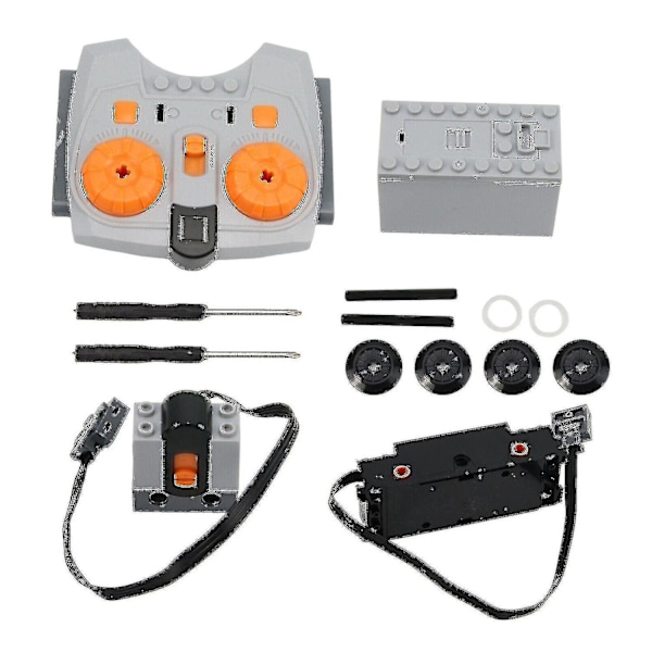 4 st Technic Power Functions Batterilåda Tågmotor Mottagare Fjärrkontroll Set-YNP