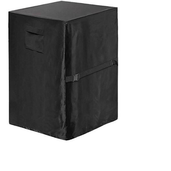 Fire Column Cover Waterproof Outdoor Tall Fire Pit Mini Fridge Covers for Outside Propane Fire Column Protector Water-Resistant