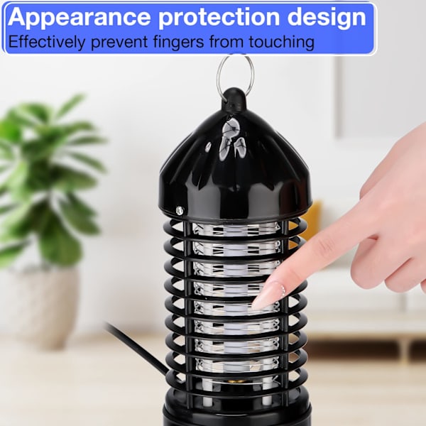 Myggdreper Elektrisk Myggdreper Elektrisk 220V Insektfluefelle Fluezapper Myggdreper for Bug Zapper Insektfelle