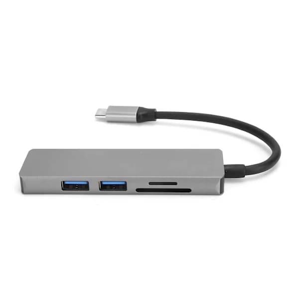 5-in-1 Type C - HDMI-sovitin 4K-näyttö Kannettava Monitoimihubi[co]