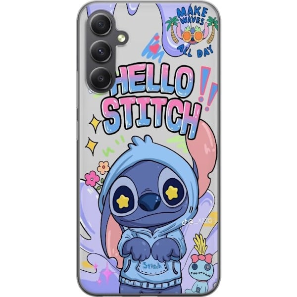 Samsung Galaxy A35 Transparent Skal Stitch