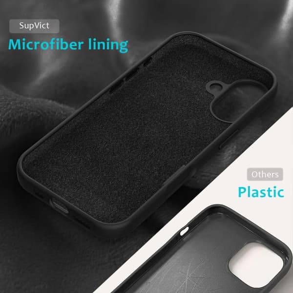 iPhone 17 Cover - Ensfarvet Silikone