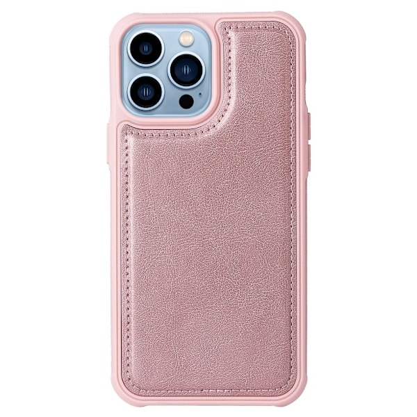 iPhone 13 Pro Fodral/Skal 2-i-1 Magnetiskt Multifunktionellt Roséguld