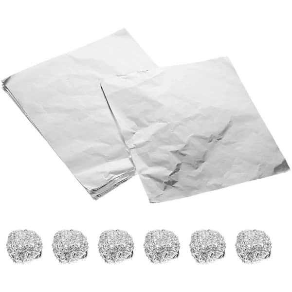 Godispapper Chokladgodispapper Silver 20X20X0.1CM Matpapper 200st Silver 20X20X0.1CM