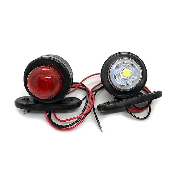 2x LED Tilhengerlys Baklys Stopp Brems Blinklys Varsellampe 12-24v[co]