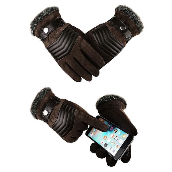 Vinter Cykling Ski Udendørs Handsker Telefingre handsker Varme Handsker AA31[YJD] D
