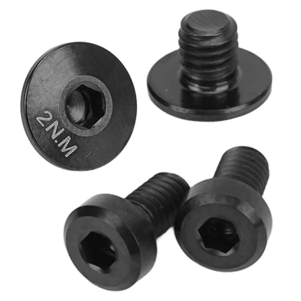 RISK Titaniumlegering Separat Oljecylinderlockbultar Cykel Hydraulisk Bromsbult för M610 M615 M675 M785 Svart[YJD]