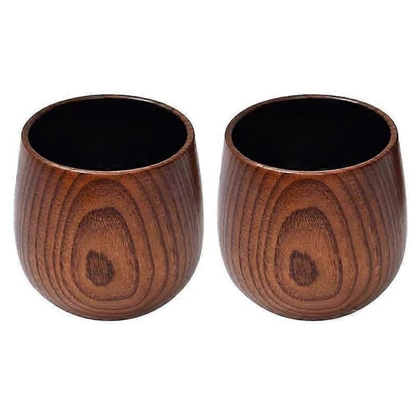 Träglas för drinkar i gammaldags stil [YJD] 2pcs