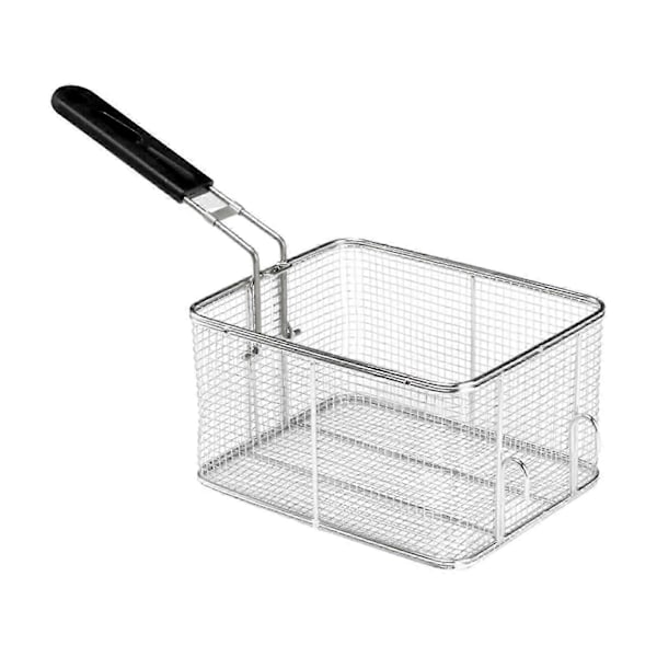 Fritekurv Fritteringskurv Mesh Kurv Kraftig Dørslag Frityrkoker Kurv Matpresentasjonskurver for BBQ Restaurant Party[YJD] style D