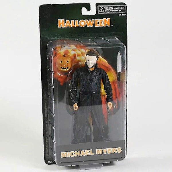 Anime NECA Halloween Michael Myers Jason Voorhees Del 7 Blod Actionfigur 17cm Samling Modell Leksaker Presenter Michael NO BOX