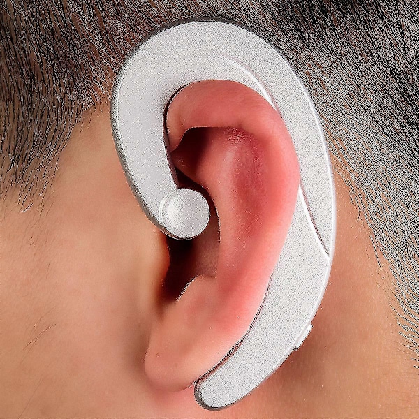 Benledningshörlurar Hörlurar Stereo HIFI bluetooth 4.1 Headset Sport [HK] White